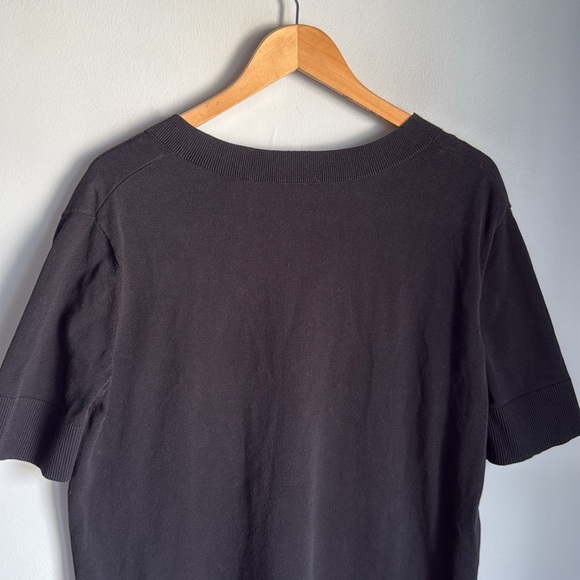 COS Knitted V-Neck Top Medium - Picture 8 of 10